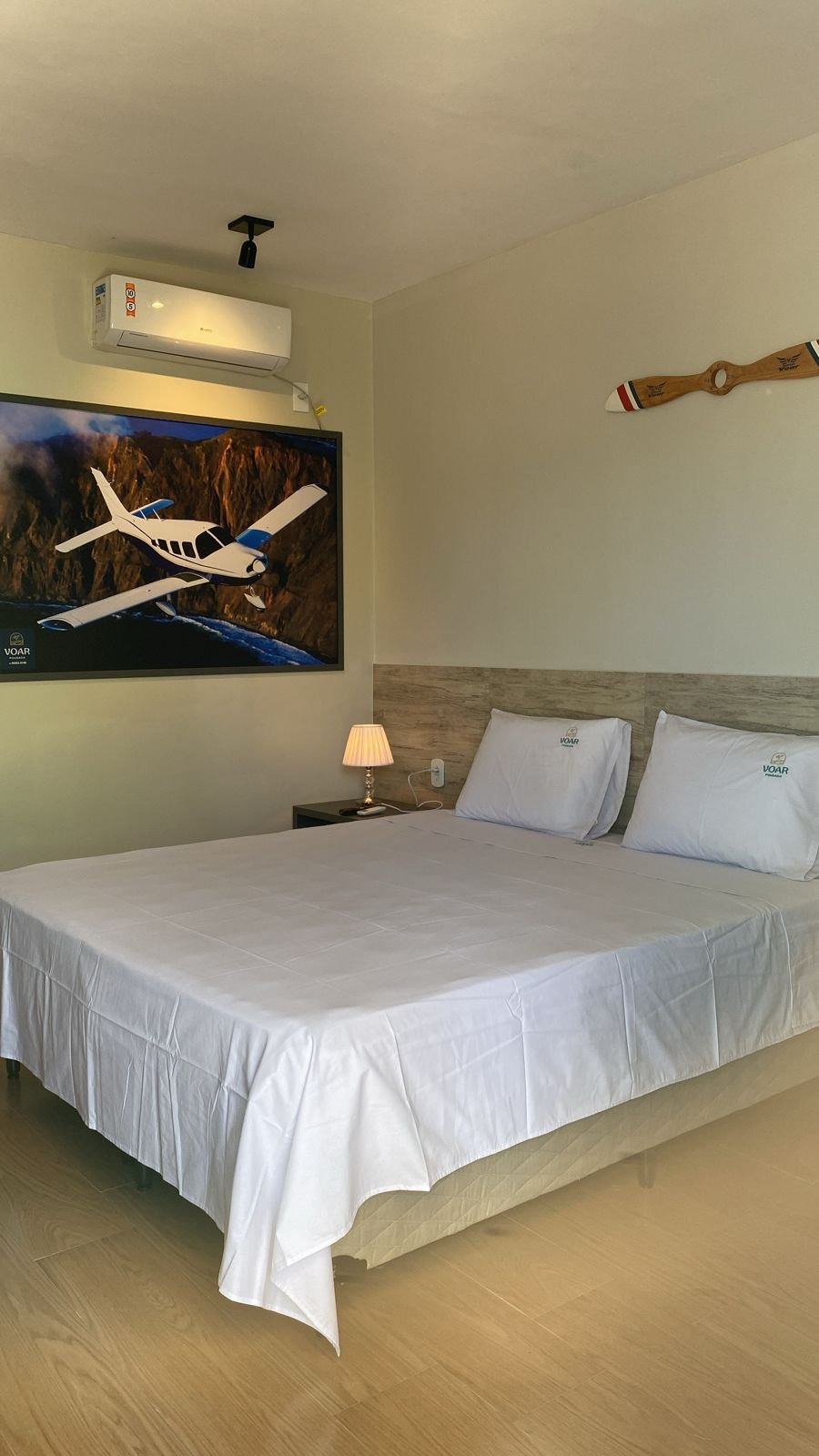 Foto do quarto de casal